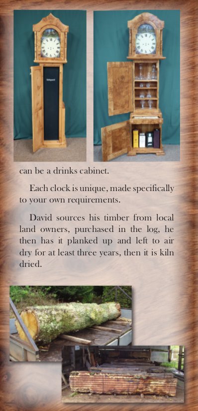 Original Penstone Country Crafts homepage illustrated panel